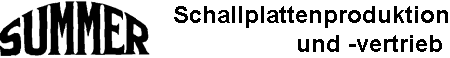 Schallplattenproduktion
und -vertrieb 